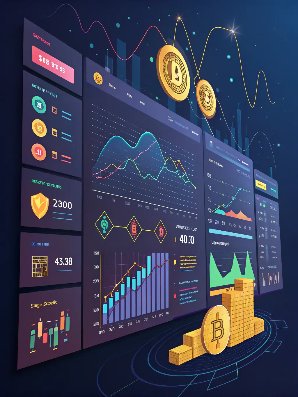 A secure digital interface displaying real-time transaction data and security protocols, highlighting Tramscard.com's commitment to secure payments.